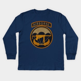 Airborne Division Kids Long Sleeve T-Shirt